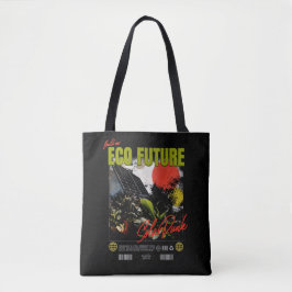 Build Ourエコ未来 – Solarpunk Tote Bag トートバッグ