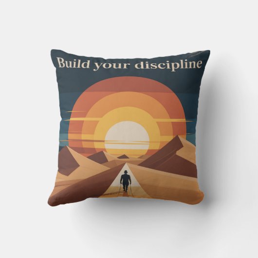 Build Your Discipline クッション (裏面)