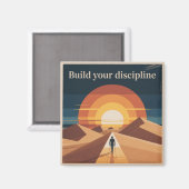 Build Your Discipline マグネット (正面/裏面)