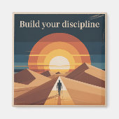 Build Your Discipline マグネット (正面)