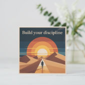 Build Your Discipline 招待状 (スタンド正面)