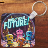 Build Your Future with Kids in Space キーホルダー (裏面)
