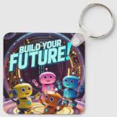 Build Your Future with Kids in Space キーホルダー (裏面)