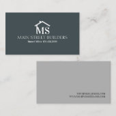 Builderモダン建築カード 名刺 (正面/裏面)