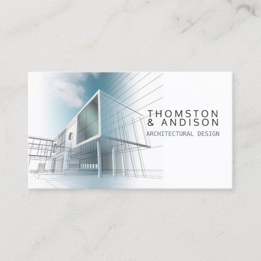 Builder契約者インテリアDesigner Architect 名刺 (正面)
