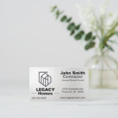 Builder契約者開発者ホーム修理 名刺 (スタンド正面)