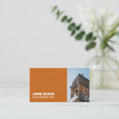 Builder Business Card 名刺 (スタンド正面)
