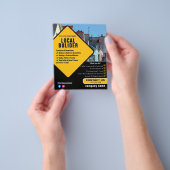 Builder Services Flyer Template | Construction & チラシ (手)