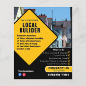 Builder Services Flyer Template | Construction & チラシ (正面)