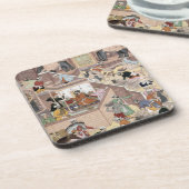 buildinを点検する皇帝Akbar (r.1556-1605) コースター (左側)