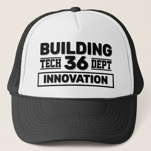 Building 36™ Trucker Hat キャップ (正面)
