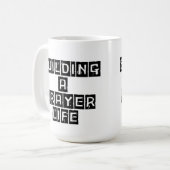 Building a Prayer Life コーヒーマグカップ (正面左)