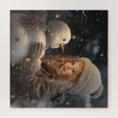 Building a Snowman ジグソーパズル (横)