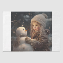 Building a Snowman 薄葉紙