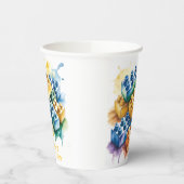 Building Block Splash Boy Birthday Party 紙コップ (左)