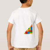 Building Blocks Birthday Kids Fun Colorful Tシャツ (裏面)