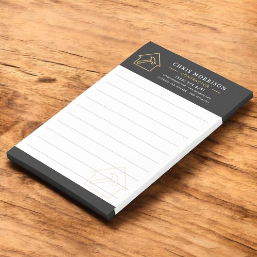 Building Construction Black Gold ポストイット