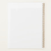 Building Construction White Gold Project プランナー手帳 (裏面)