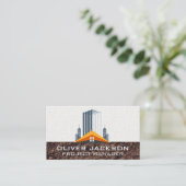 Building Development | Construction Real Estate 名刺 (スタンド正面)