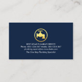 Building Pipeline Plumbing Service 名刺 (裏面)