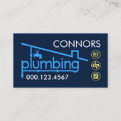 Building Pipeline Plumbing Service 名刺 (正面)