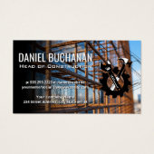 Building Rebar Infrastructure | Construction Logo (正面)