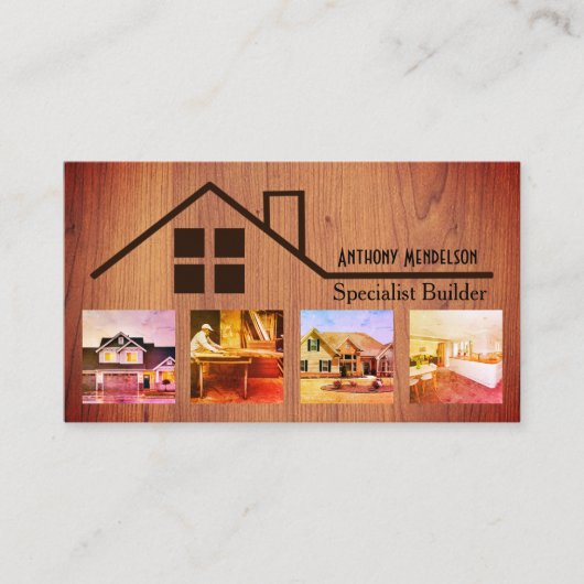 Building reforms estate agent 名刺 (正面)