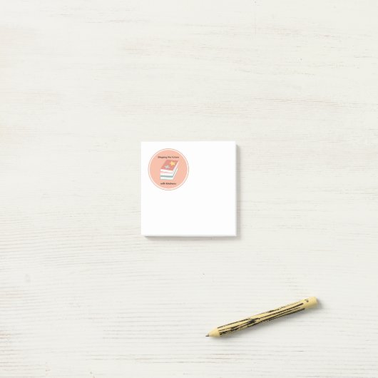 Building the Future with Wisdom Books Sticky Notes ポストイット (デスク上)