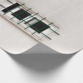 Building window architecture old ラッピングペーパー (角)