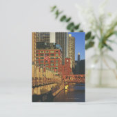 Buildings along the river in downtown Chicago, ポストカード (スタンド正面)