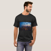 Buildings City Illuminated Skyline Cityscape Tシャツ (正面フル)