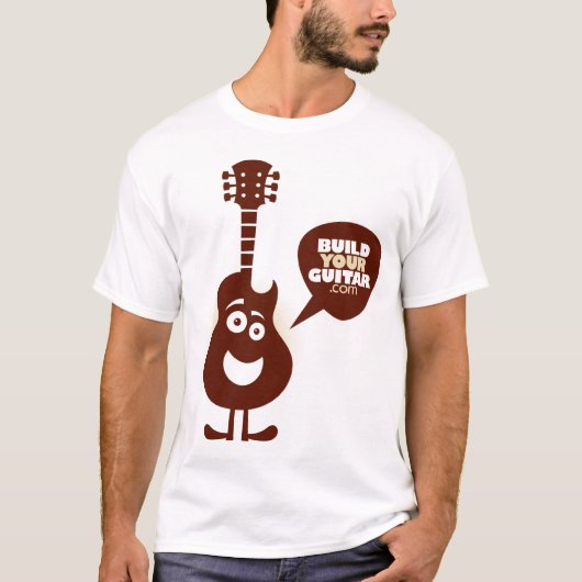 BUILDYOURGUITAR.comのTシャツ Tシャツ (正面)