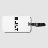 BUiLTバッグラベル ラゲッジタグ (正面横)