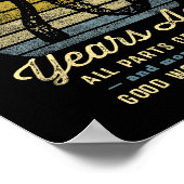 Built 70 Years Ago - All Parts Original 70th Birth ポスター (角)