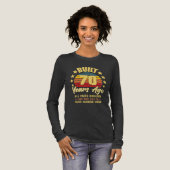 Built 70 Years Ago All Parts Original 70th Birthda トライブレンドＴシャツ (正面全体)