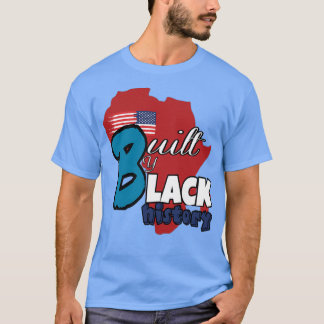 built by BLACK HISTORY NBA BLACK MONTH HISTORY Tシャツ