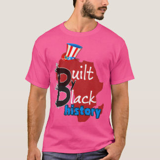BUILT bY BLACK HISTORY NBA BLACK MONTH Tシャツ