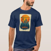 Built by Workers City Builder Labor Day Design Tシャツ (正面)