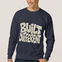 Built Different - エリートマインドセット モチベーション グラフィック