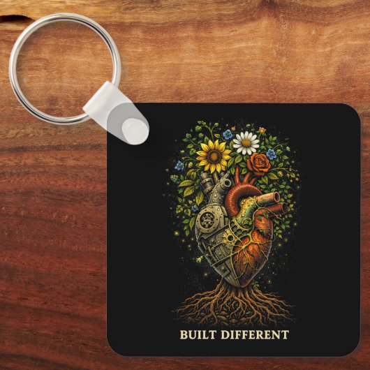 Built Different キーホルダー (正面)