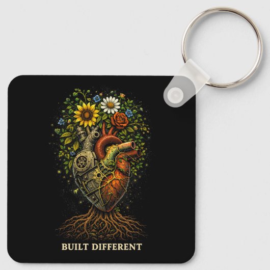 Built Different キーホルダー (裏面)