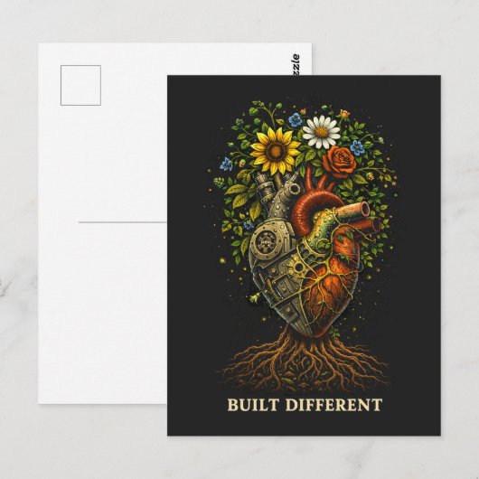 Built Different ポストカード (正面/裏面)