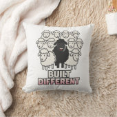 Built Different Black Sheep クッション (ブランケット)