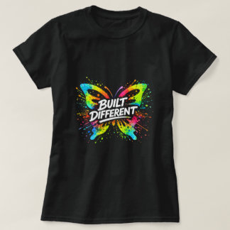 Built Different Butterfly Shirt 0047699-FB Tシャツ