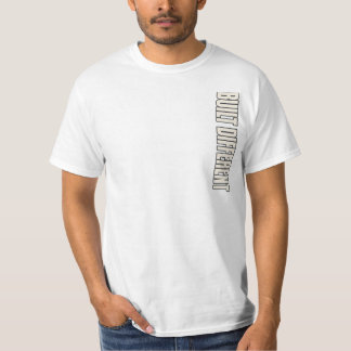 Built Different Men's Streetwear Back Print Tシャツ