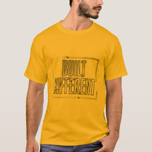 Built Different Tシャツ - マインドセットが大切