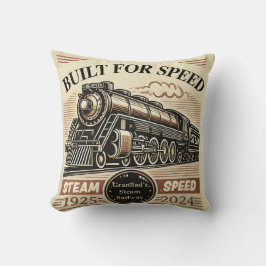 Built for Speed – Customisable Steam Train  クッション
