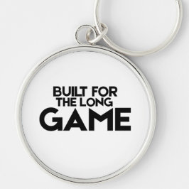 Built For The Long Game Minimalist Key Ring キーホルダー