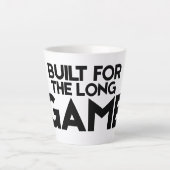 Built For The Long Game Tall Latte Mug カフェラテマグ (正面)