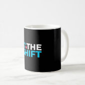 Built For The Shift Nurse Mug with Heart コーヒーマグカップ (正面右)